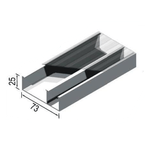 Canaleta-Aluminio-Dupla-Tipo-D-73x25x3000mm-Branca